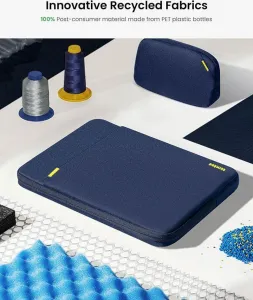 NoName tomtoc Sleeve Kit - 14" MacBook Pro / Air, námořní modrá