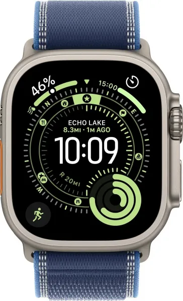 Apple Watch Ultra 3/49/Elegant Band/Blue/Bright Blue