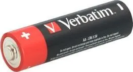 VERBATIM Alkalické baterie AA,  4 PACK , LR6