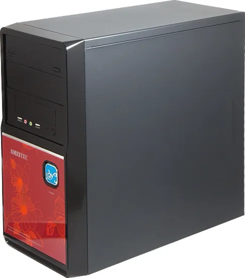 EXACTGAME AMEI AM-C1002BR/Micro ATX/Černá a červená