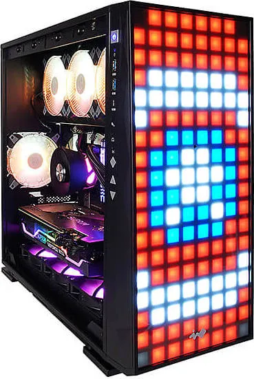 In Win 309/Midi Tower/Transpar./Černá