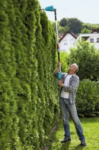 Gardena Akumulátorové teleskopické nožnice na živý plot THS 42/18V P4A - bez akumulátora