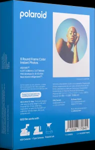 Polaroid Color film for 600 Round Frame