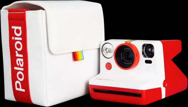 Polaroid Now Bag White & Red