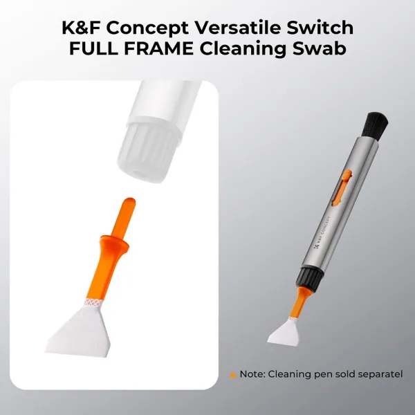 K&F Concept vymeniteľná sada čistiacich pier, čistiaca tyčinka na celý rám*20 19838
