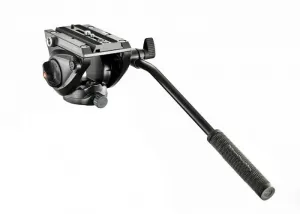 Manfrotto 500 fluidná videohlava s plochou základňou 13447