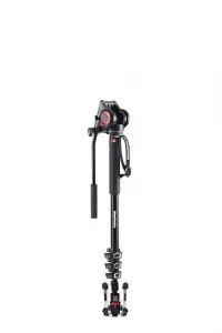 Manfrotto 4-sekčný video monopod XPRO s kvapalinovou hlavou 13465
