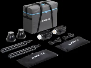 Nanlite FS-150B Bi-Colour 2 light kit with stand