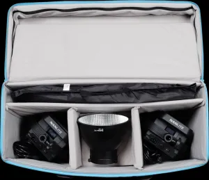 Nanlite FS-200B Bi-Colour 2 light kit with stand