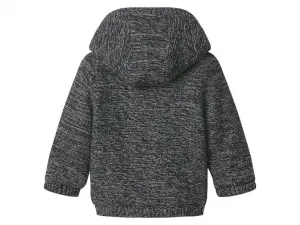 lupilu® Detský sveter pre bábätká s plyšovou podšívkou (modrá, 50/56)