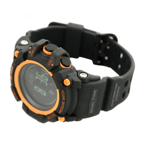 Hodinky taktické M-TAC Adventure Watch - oranžovo-čierne
