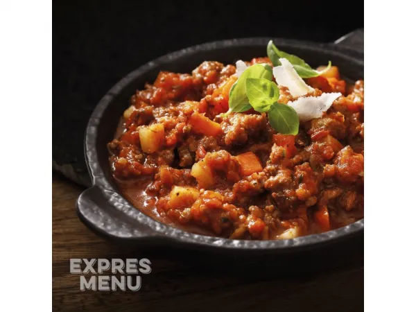 Jedlo EXPRES MENU Bolonská Omáčka 2 porcie 600g