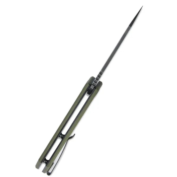 Nôž zatvárací taktický KUBEY Vagrant KU291E G10 AUS10 - olivový
