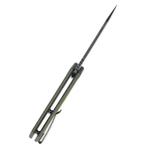 Nôž zatvárací taktický KUBEY Vagrant KU291E G10 AUS10 - olivový