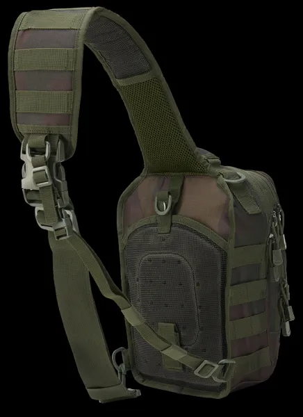 Taška cez rameno BRANDIT US Cooper Sling Bag Medium 8L - dark woodland