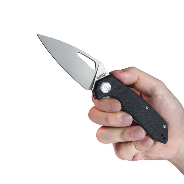 Nôž zatvárací taktický KUBEY Coeus KU122A G10 D2 - čierny