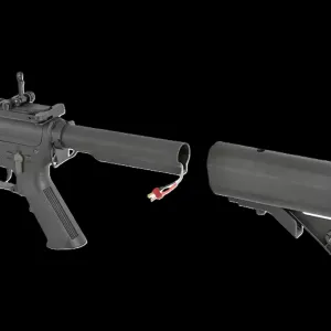 Airsoftový elektrický samopal CYMA CM.002 M4 A1 Full Metal kal. 6mm BB - čierny