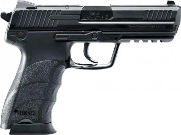 Pištoľ CO2 HECKLER & KOCH 45, kal. 4,5mm BB - čierna