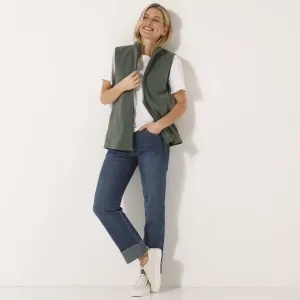 Fleecová vesta na zips