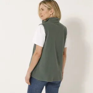 Fleecová vesta na zips