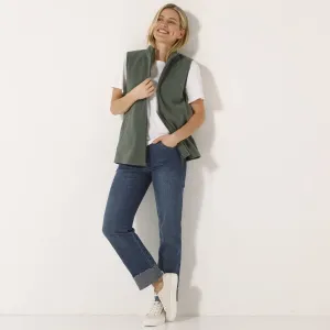 Fleecová vesta na zips