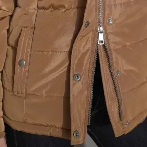Bunda s hrejivou podšívkou a kapucňou