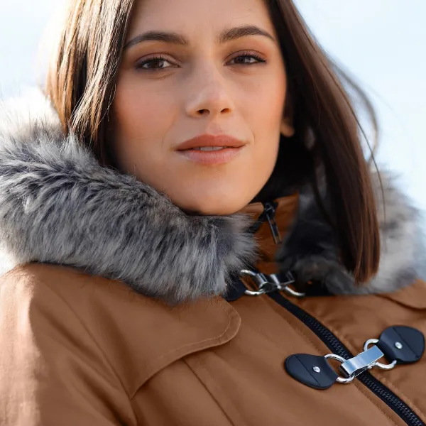 Nepremokavá parka na zips a s gombíkmi