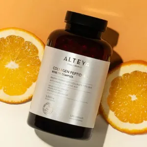 Kolagénové peptidy s komplexom z ružového oleja Alteya Organics 120 kapsúl