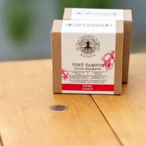 Tuhý šampón na krepité vlasy Šípka Natava 85g