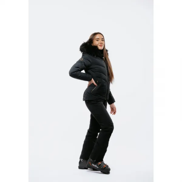 Dámska lyžiarska bunda s kapucňou BLIZZARD W2W Ski Jacket Lavarone, black
