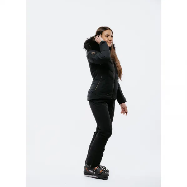 Dámska lyžiarska bunda s kapucňou BLIZZARD W2W Ski Jacket Lavarone, black