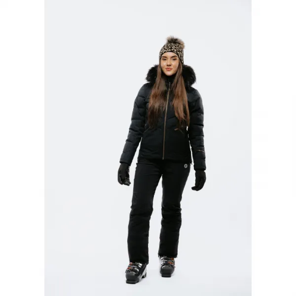 Dámska lyžiarska bunda s kapucňou BLIZZARD W2W Ski Jacket Lavarone, black