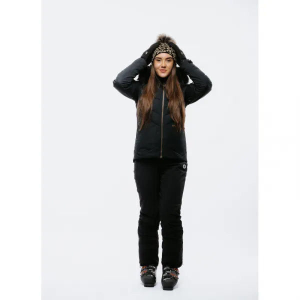 Dámska lyžiarska bunda s kapucňou BLIZZARD W2W Ski Jacket Lavarone, black