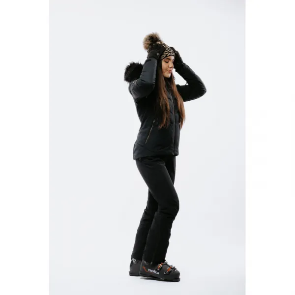 Dámska lyžiarska bunda s kapucňou BLIZZARD W2W Ski Jacket Lavarone, black