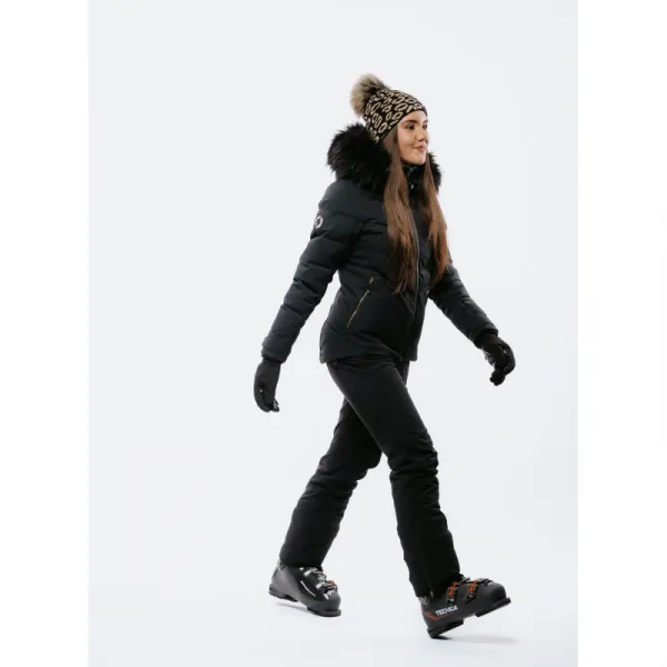 Dámska lyžiarska bunda s kapucňou BLIZZARD W2W Ski Jacket Lavarone, black