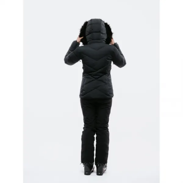 Dámska lyžiarska bunda s kapucňou BLIZZARD W2W Ski Jacket Lavarone, black