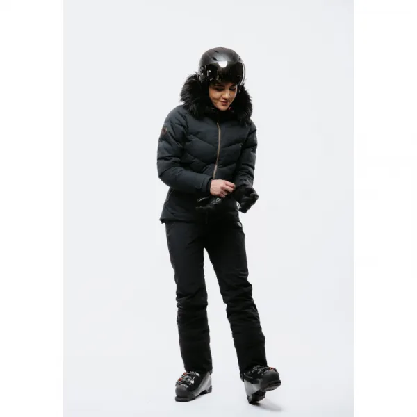 Dámska lyžiarska bunda s kapucňou BLIZZARD W2W Ski Jacket Lavarone, black