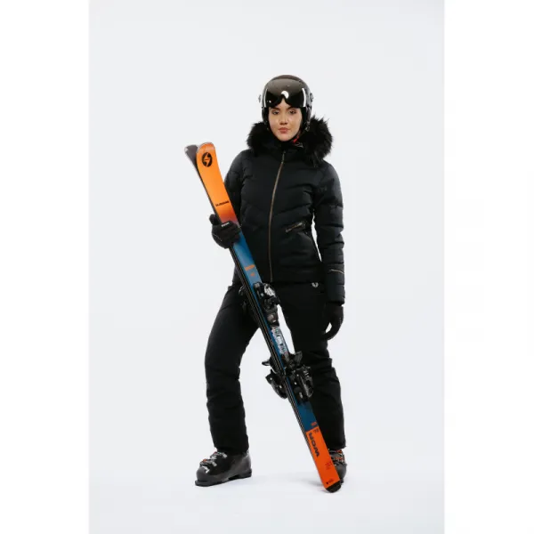 Dámska lyžiarska bunda s kapucňou BLIZZARD W2W Ski Jacket Lavarone, black