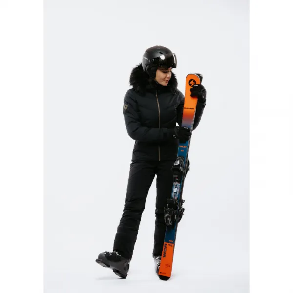 Dámska lyžiarska bunda s kapucňou BLIZZARD W2W Ski Jacket Lavarone, black