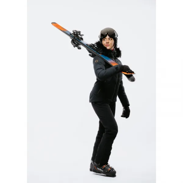 Dámska lyžiarska bunda s kapucňou BLIZZARD W2W Ski Jacket Lavarone, black