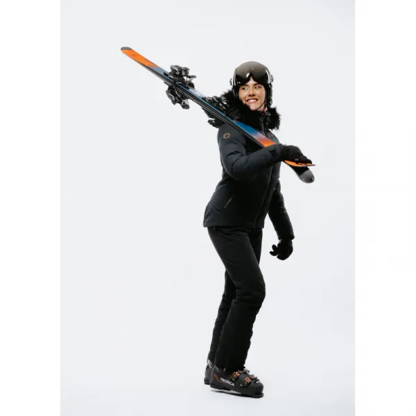 Dámska lyžiarska bunda s kapucňou BLIZZARD W2W Ski Jacket Lavarone, black