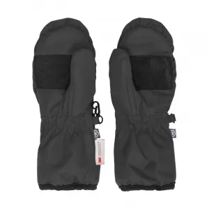 Detské lyžiarske rukavice palčiaky COLOR KIDS Mittens-Waterproof-140-Black