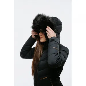 Dámska lyžiarska bunda s kapucňou BLIZZARD W2W Ski Jacket Lavarone, black