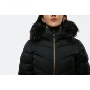 Dámska lyžiarska bunda s kapucňou BLIZZARD W2W Ski Jacket Lavarone, black