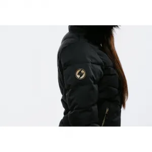 Dámska lyžiarska bunda s kapucňou BLIZZARD W2W Ski Jacket Lavarone, black