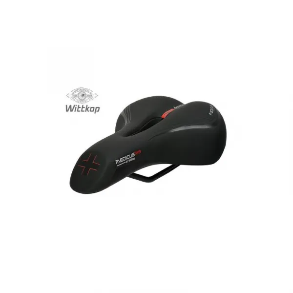Sedlo na bicykel WITTKOP TWIN Medicus 1.0 Gel trekking