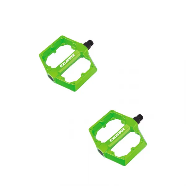 Pedále na bicykel EXUSTAR PB70 green