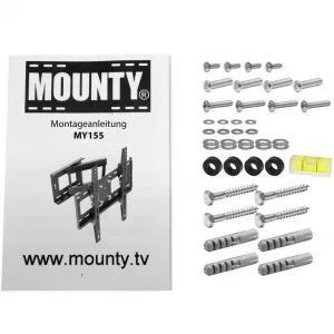 MOUNTY 2022 Nástenný držiak na TV - polohovateľný