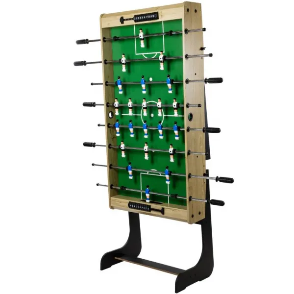 GamesPlanet® Stolný futbal Belfast rozkladacia, svetlé drevo M02634