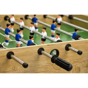GamesPlanet® Stolný futbal Belfast rozkladacia, svetlé drevo M02634